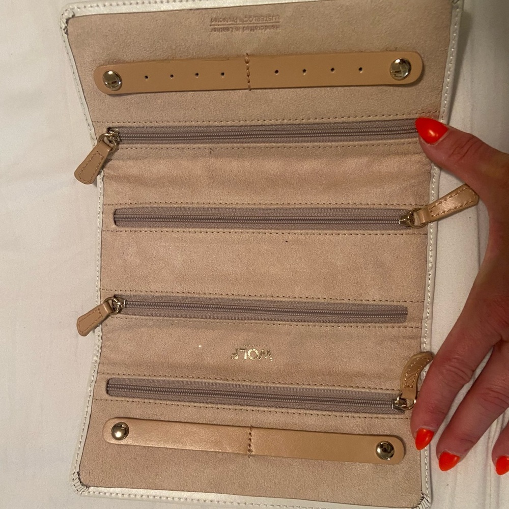 WOLF 1834 Chloe luxury jewelry roll - Picture 3 of 6